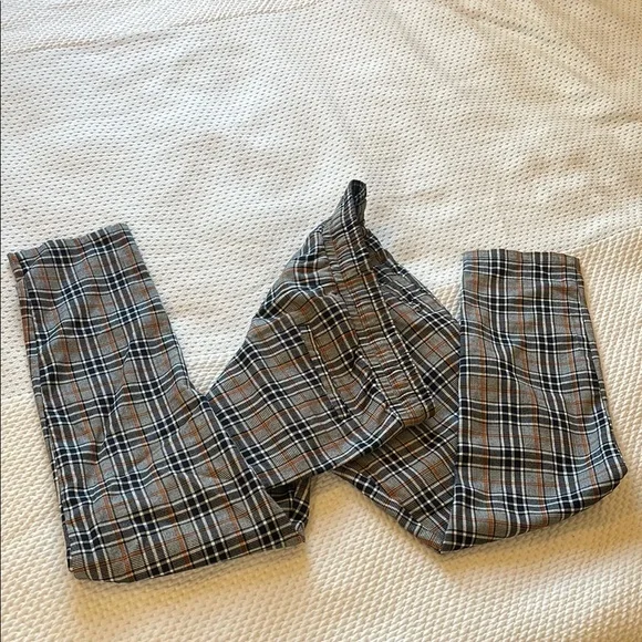 Forever 21 Blue and Brown Joggers with Elastic Waistband - Picture 7 of 7